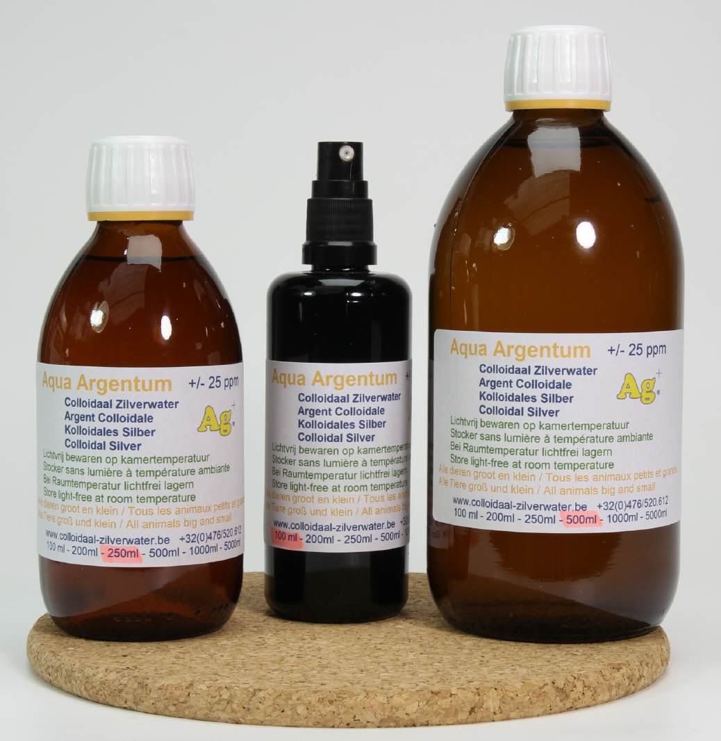 High Quality Yellow Colloidal Silver 25ppm NanoSilver